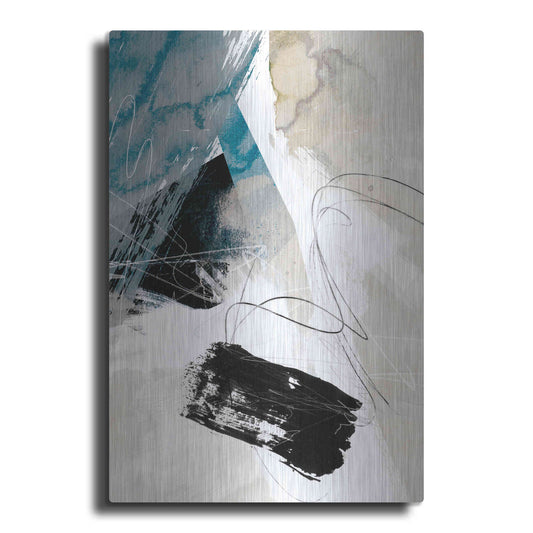 Luxe Metal Art 'Fork in the Road 2' by Louis Duncan-He, Metal Wall Art