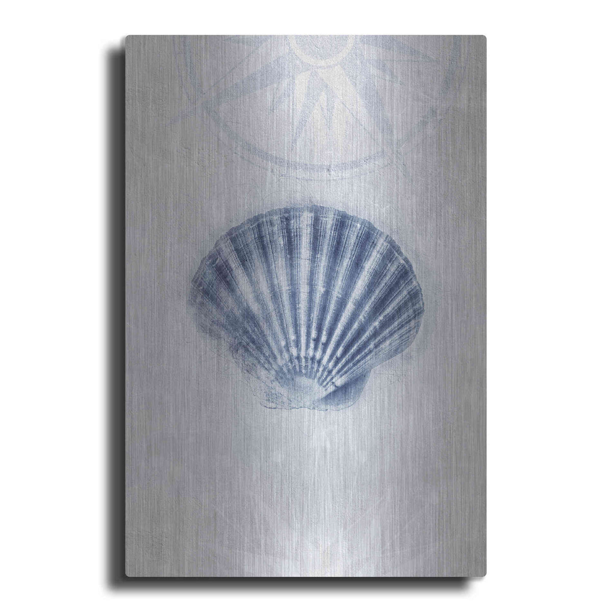 Luxe Metal Art 'Ocean Memories 3' by Louis Duncan-He, Metal Wall Art
