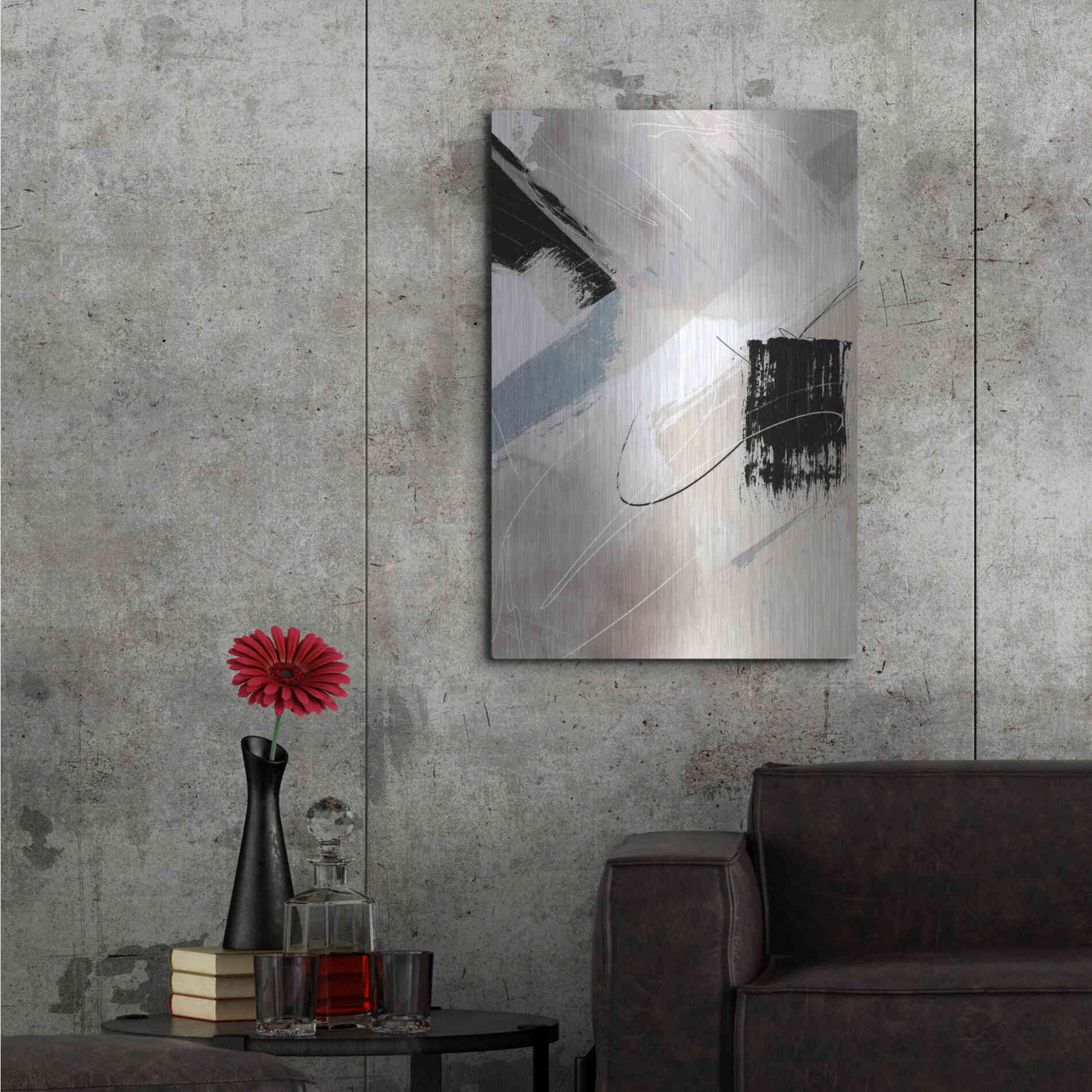 Luxe Metal Art 'Protective Nature 2' by Louis Duncan-He, Metal Wall Art,24x36