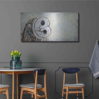 Luxe Metal Art 'Curiosity' by Britt Hallowell, Metal Wall Art,48x24