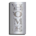 Luxe Metal Art 'HOME 2' by Susie Boyer, Metal Wall Art