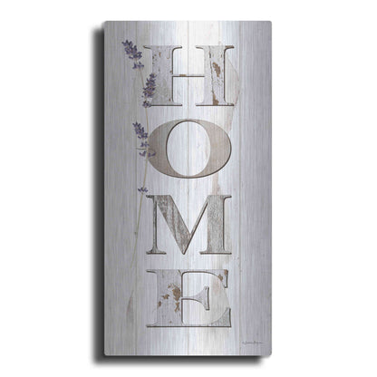 Luxe Metal Art 'HOME 2' by Susie Boyer, Metal Wall Art