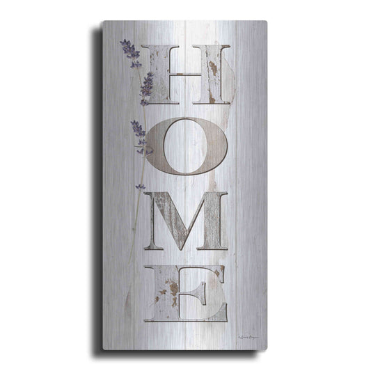 Luxe Metal Art 'HOME 2' by Susie Boyer, Metal Wall Art