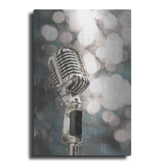 Luxe Metal Art 'Lights and Sound   ' by Cloverfield & Co, Metal Wall Art