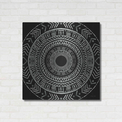 Luxe Metal Art 'Seeing Circles II' by Cindy Jacobs, Metal Wall Art,36x36