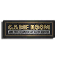 Luxe Metal Art 'Game Room Sign' by Cindy Jacobs, Metal Wall Art