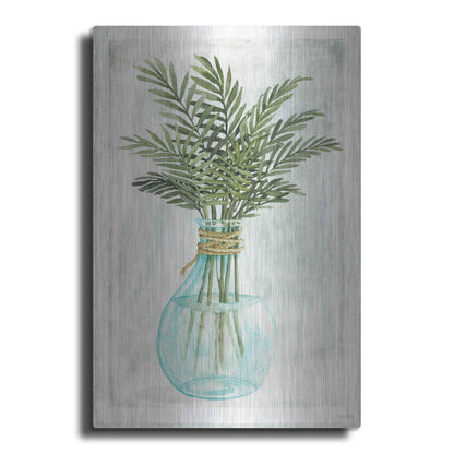 Luxe Metal Art 'Perfect Palms I' by Cindy Jacobs, Metal Wall Art