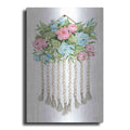 Luxe Metal Art 'Floral Pop V' by Cindy Jacobs, Metal Wall Art