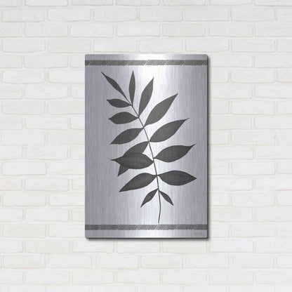Luxe Metal Art 'Leaf Collection II' by Cindy Jacobs, Metal Wall Art,24x36