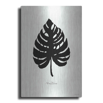 Luxe Metal Art 'Ebony Palm II' by Cindy Jacobs, Metal Wall Art