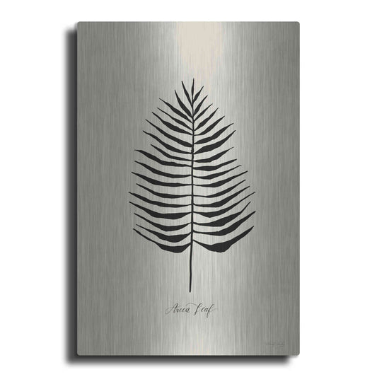 Luxe Metal Art 'Ebony Palm III' by Cindy Jacobs, Metal Wall Art