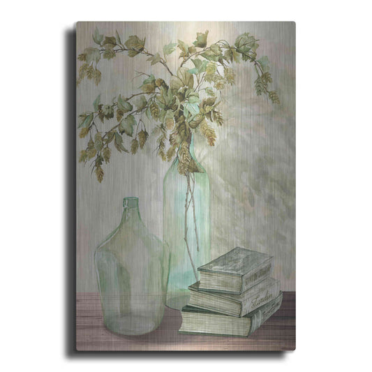 Luxe Metal Art 'Feeling Hoppy' by Cindy Jacobs, Metal Wall Art