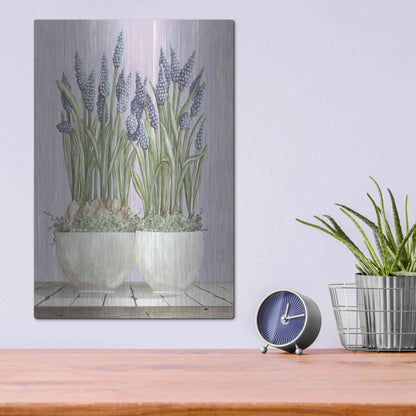 Luxe Metal Art 'Let Love Blossom' by Cindy Jacobs, Metal Wall Art,12x16