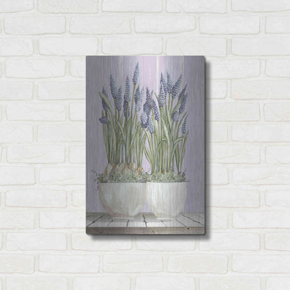 Luxe Metal Art 'Let Love Blossom' by Cindy Jacobs, Metal Wall Art,16x24