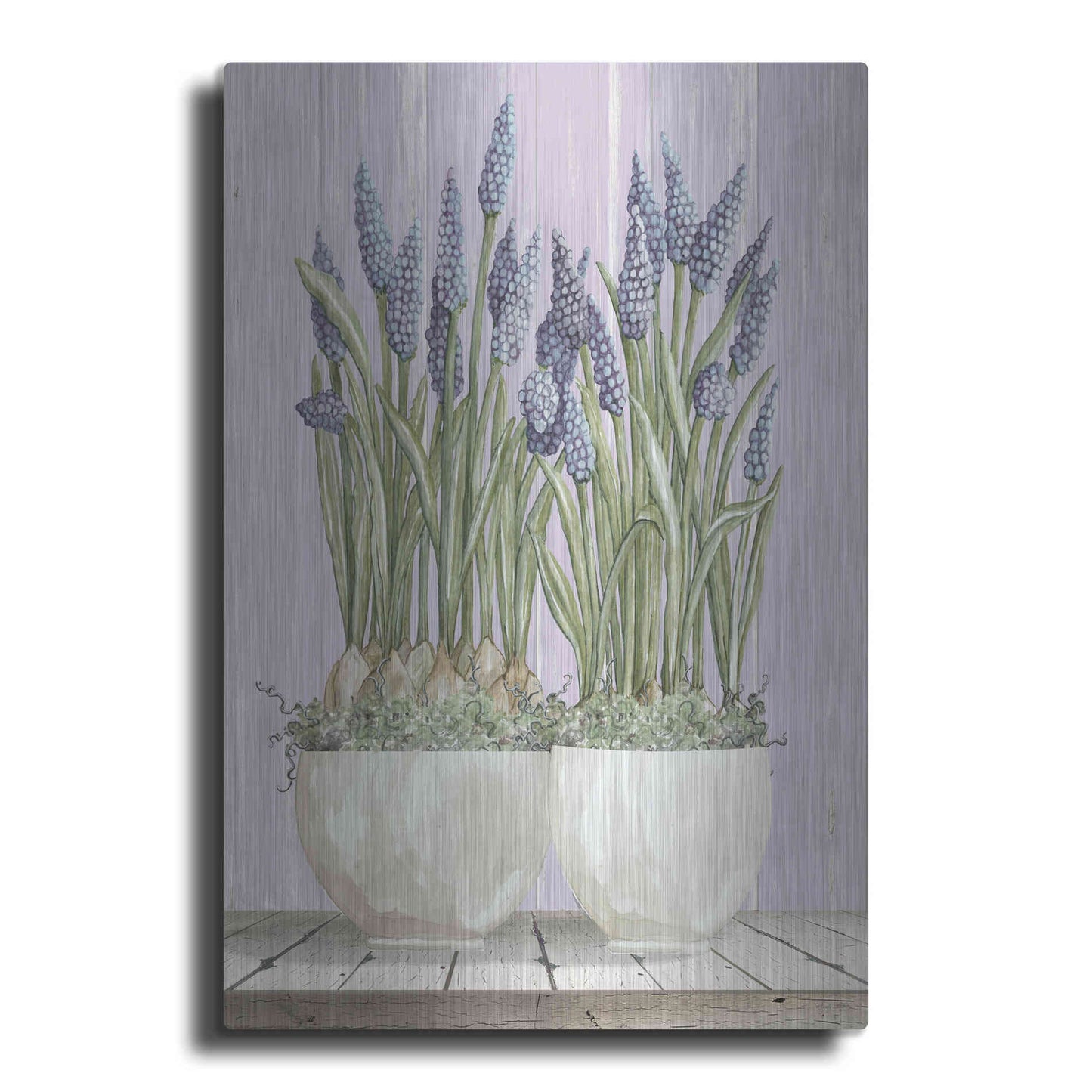 Luxe Metal Art 'Let Love Blossom' by Cindy Jacobs, Metal Wall Art