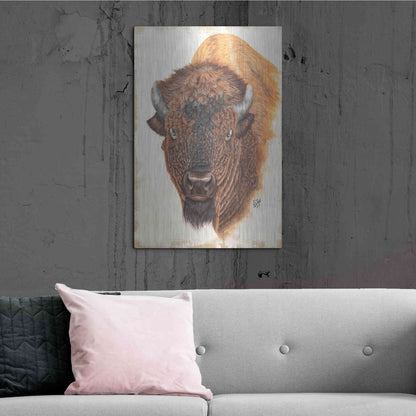 Luxe Metal Art 'Wildly Free' by Diane Fifer, Metal Wall Art,24x36