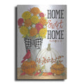 Luxe Metal Art 'Home Sweet Home' by Deb Strain, Metal Wall Art