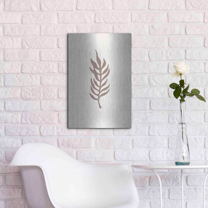 Luxe Metal Art 'Natural Simplicity I' by Imperfect Dust, Metal Wall Art,16x24