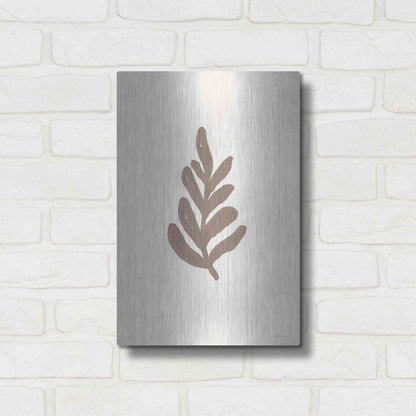 Luxe Metal Art 'Natural Simplicity II' by Imperfect Dust, Metal Wall Art,12x16