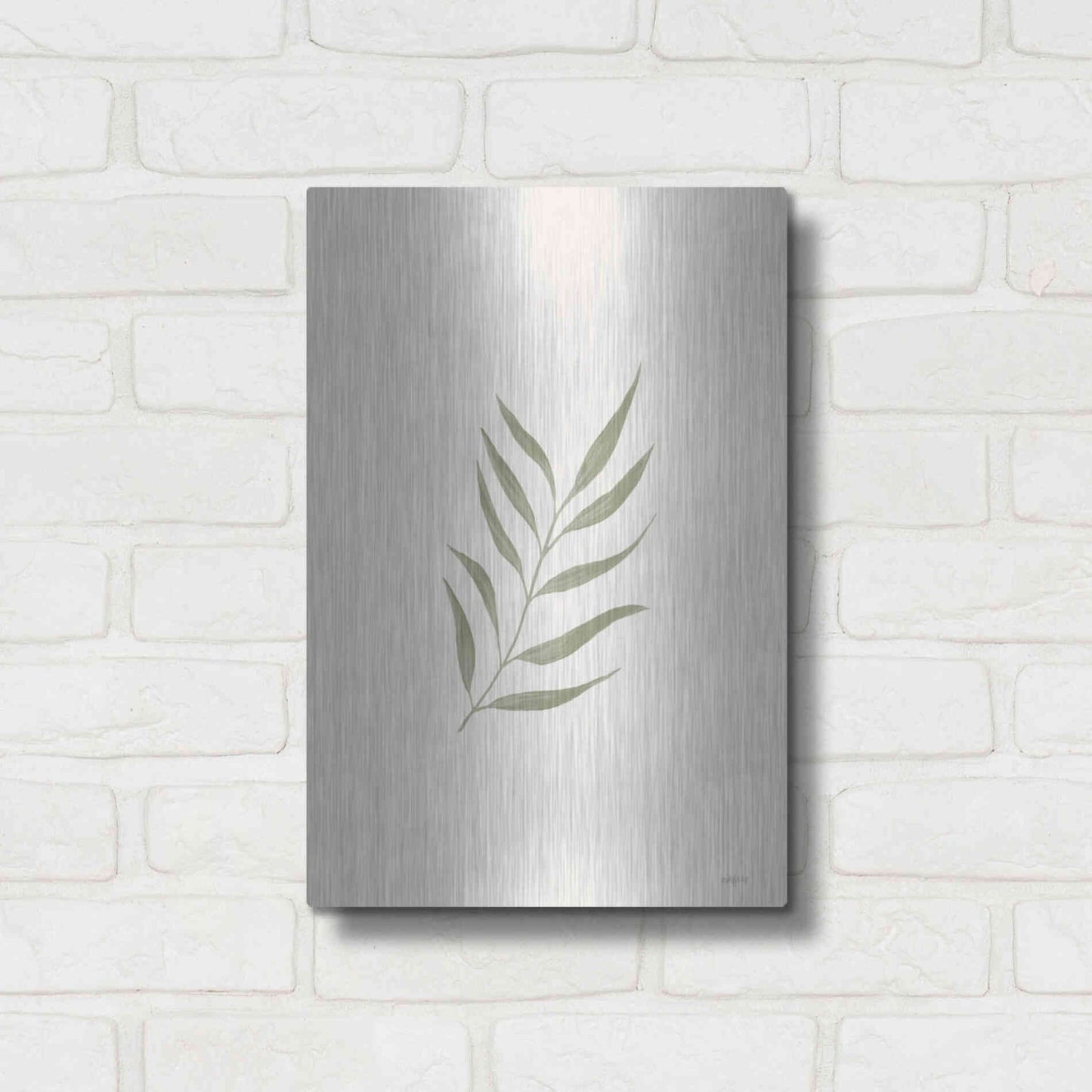 Luxe Metal Art 'Rustic Simplicity I' by Imperfect Dust, Metal Wall Art,12x16