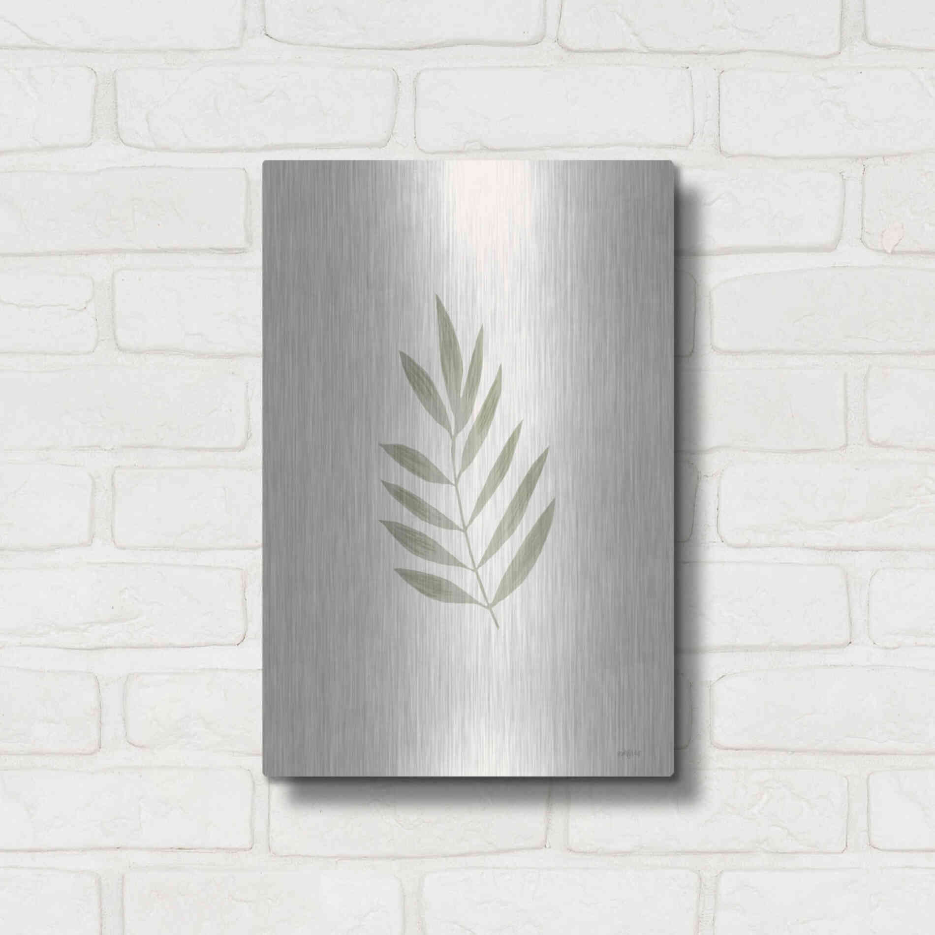 Luxe Metal Art 'Rustic Simplicity II' by Imperfect Dust, Metal Wall Art,12x16