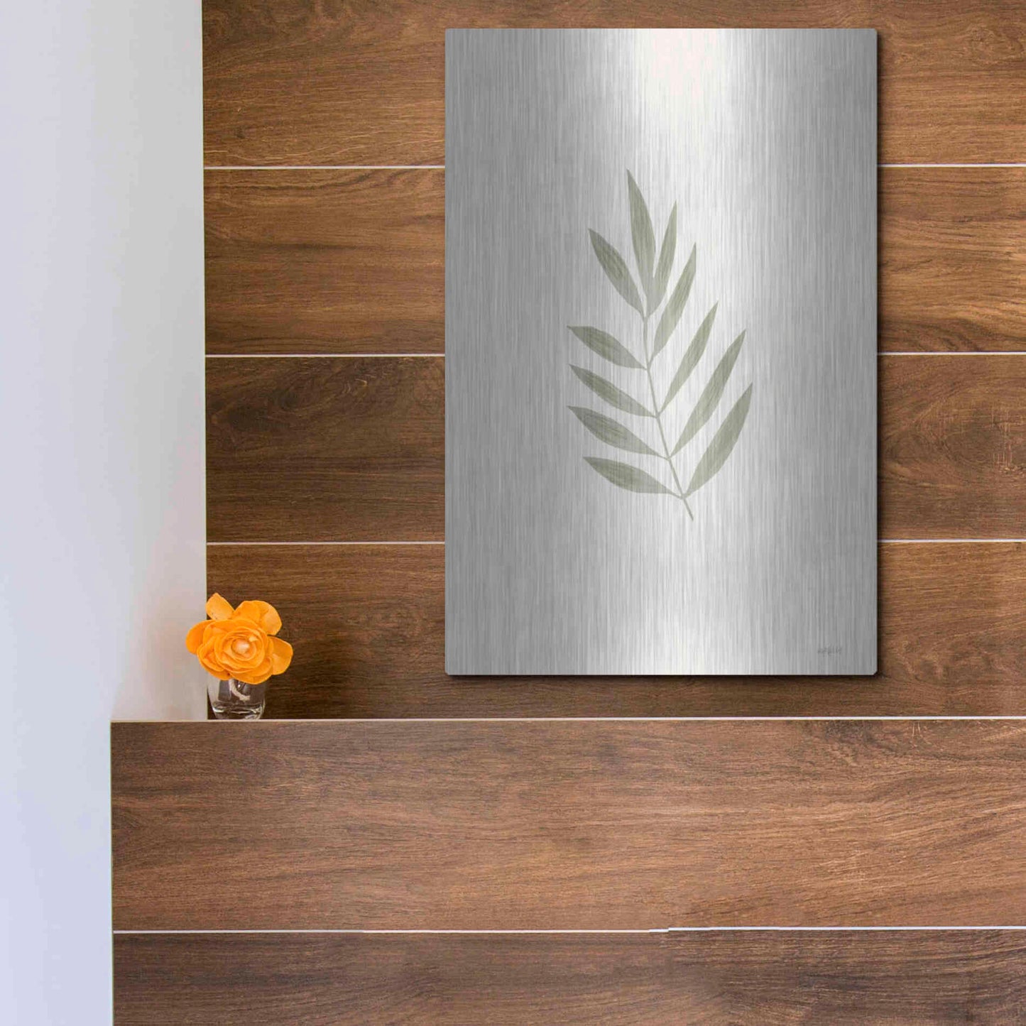 Luxe Metal Art 'Rustic Simplicity II' by Imperfect Dust, Metal Wall Art,12x16