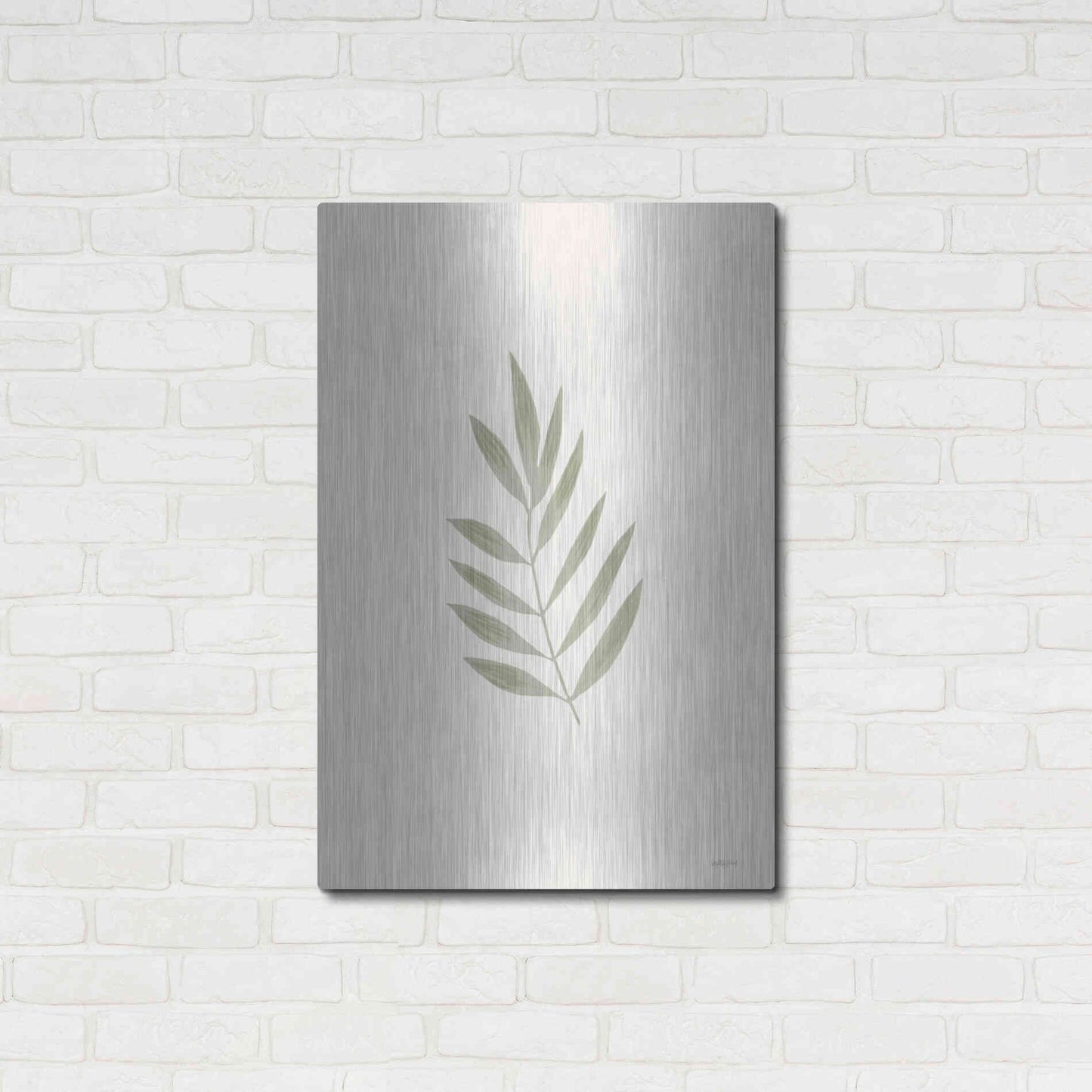 Luxe Metal Art 'Rustic Simplicity II' by Imperfect Dust, Metal Wall Art,24x36