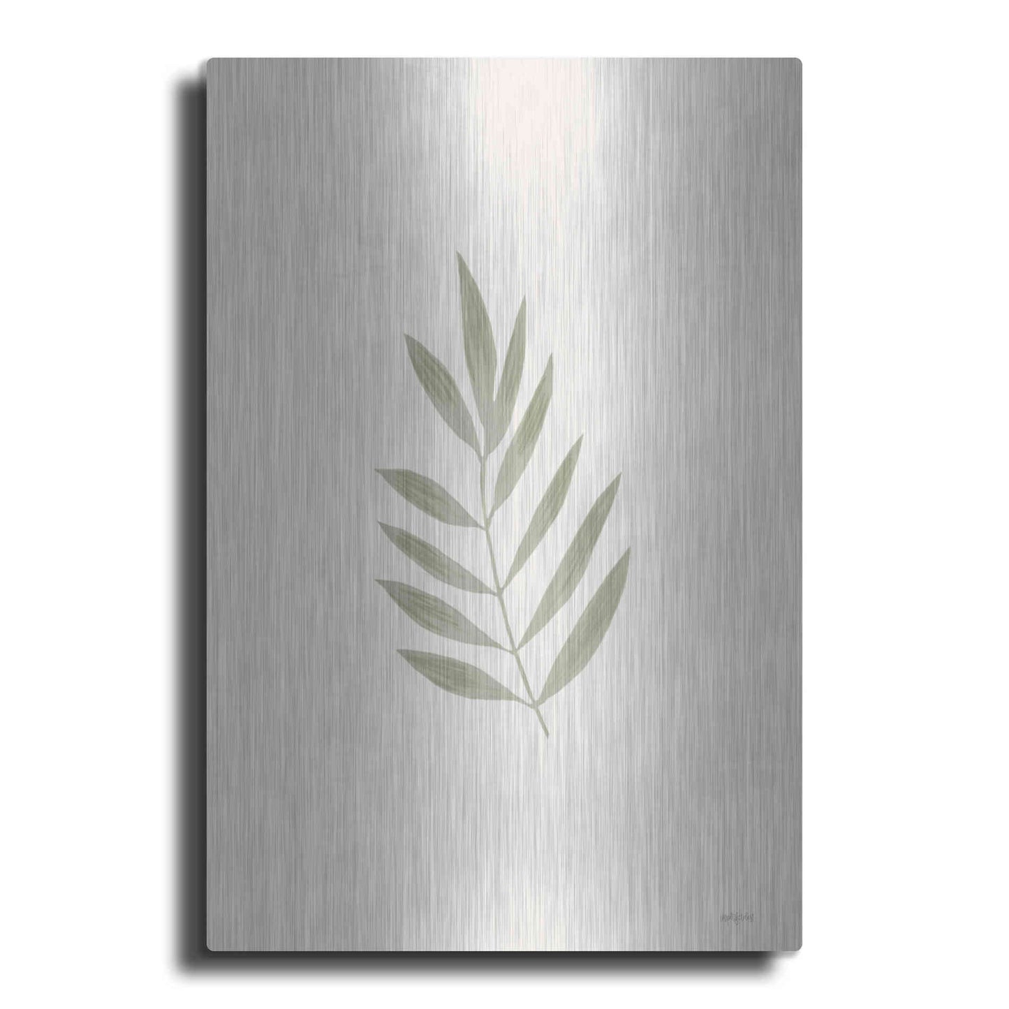 Luxe Metal Art 'Rustic Simplicity II' by Imperfect Dust, Metal Wall Art