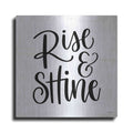 Luxe Metal Art 'Rise & Shine     ' by Imperfect Dust, Metal Wall Art