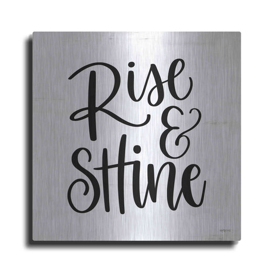 Luxe Metal Art 'Rise & Shine     ' by Imperfect Dust, Metal Wall Art