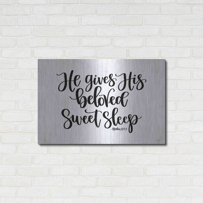 Luxe Metal Art 'Sweet Sleep    ' by Imperfect Dust, Metal Wall Art,36x24