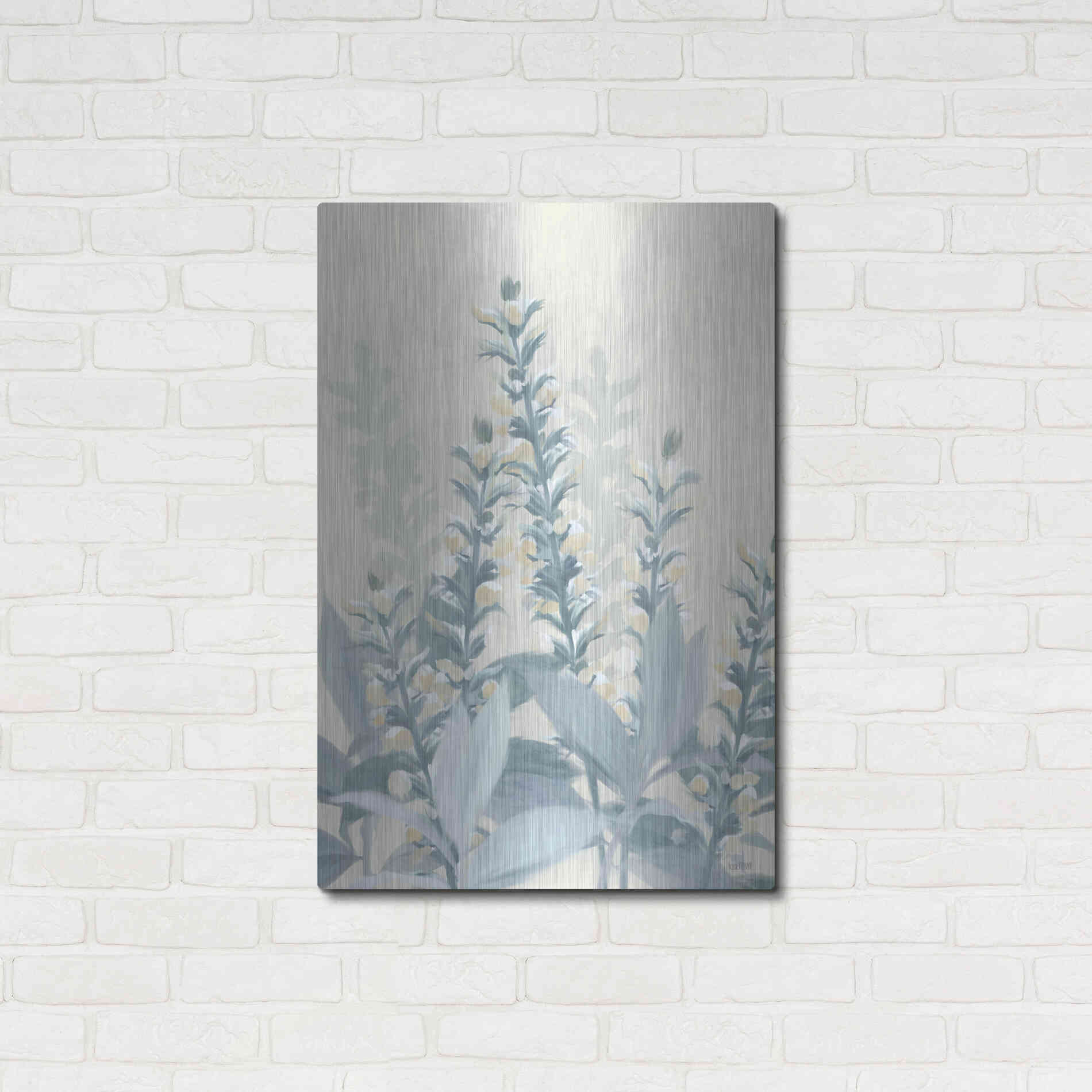 Luxe Metal Art 'Golden Fields' by House Fenway, Metal Wall Art,24x36