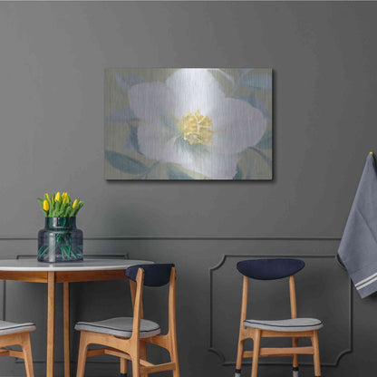 Luxe Metal Art 'Golden Bloom' by House Fenway, Metal Wall Art,36x24