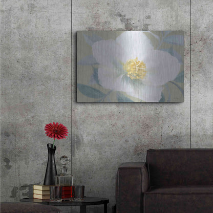 Luxe Metal Art 'Golden Bloom' by House Fenway, Metal Wall Art,36x24