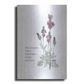 Luxe Metal Art 'Lovely and Free   ' by House Fenway, Metal Wall Art