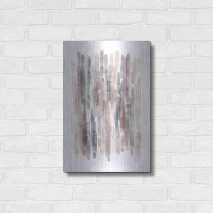 Luxe Metal Art 'Glam Abstract' by House Fenway, Metal Wall Art,16x24