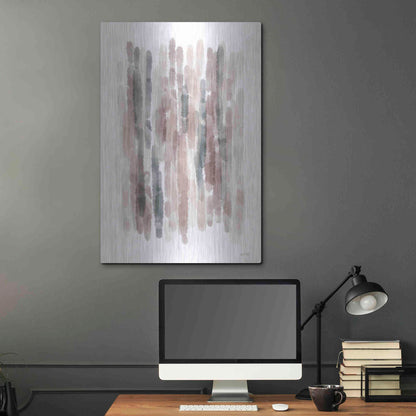 Luxe Metal Art 'Glam Abstract' by House Fenway, Metal Wall Art,24x36