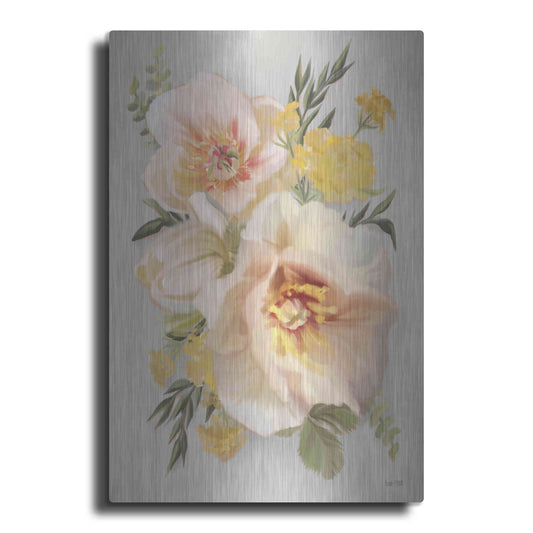 Luxe Metal Art 'Wild Anemone Bouquet' by House Fenway, Metal Wall Art