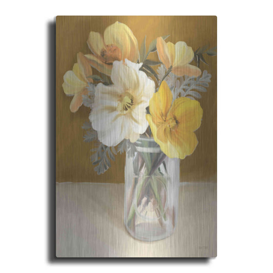 Luxe Metal Art 'Butterscotch Bunch' by House Fenway, Metal Wall Art