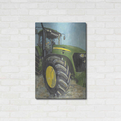 Luxe Metal Art 'Farm Days' by Jennifer Holden, Metal Wall Art,24x36