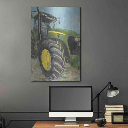 Luxe Metal Art 'Farm Days' by Jennifer Holden, Metal Wall Art,24x36