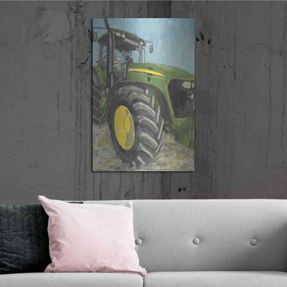 Luxe Metal Art 'Farm Days' by Jennifer Holden, Metal Wall Art,24x36