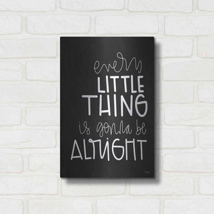 Luxe Metal Art 'Every Little Thing' by Jaxn Blvd., Metal Wall Art,12x16