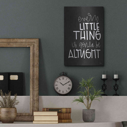 Luxe Metal Art 'Every Little Thing' by Jaxn Blvd., Metal Wall Art,12x16