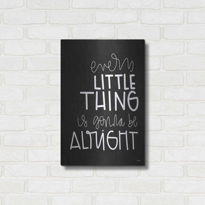 Luxe Metal Art 'Every Little Thing' by Jaxn Blvd., Metal Wall Art,16x24