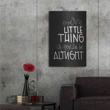 Luxe Metal Art 'Every Little Thing' by Jaxn Blvd., Metal Wall Art,24x36