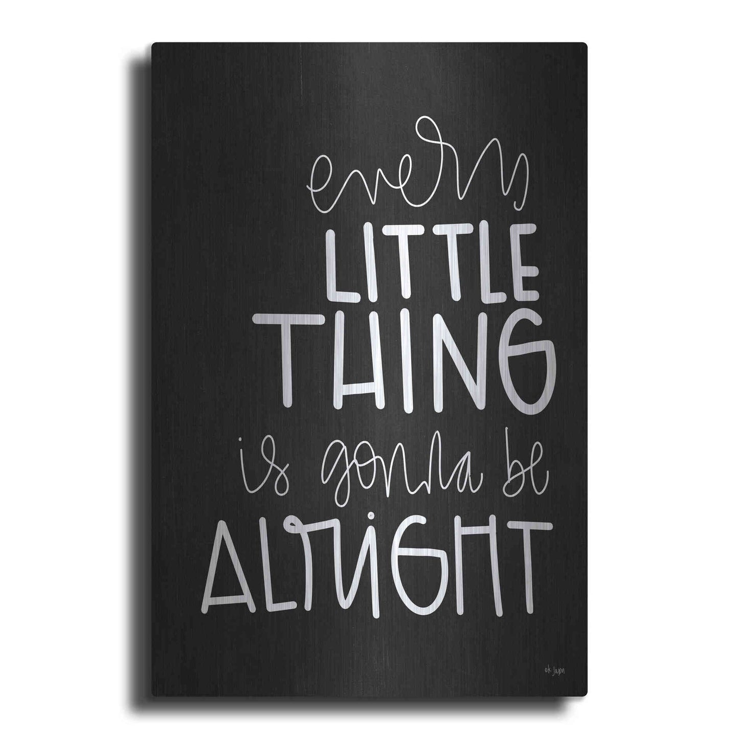 Luxe Metal Art 'Every Little Thing' by Jaxn Blvd., Metal Wall Art
