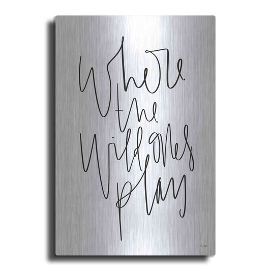 Luxe Metal Art 'Where the Wild Ones Play' by Jaxn Blvd., Metal Wall Art