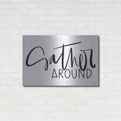 Luxe Metal Art 'Gather Around   ' by Jaxn Blvd., Metal Wall Art,36x24