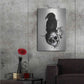 Luxe Metal Art 'Raven and Skull' by Nicklas Gustafsson, Metal Wall Art,24x36